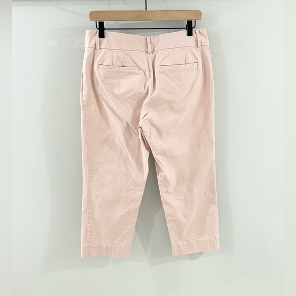 Loft Julie Ankle Pants Pink Size 6 - Picture 6 of 6